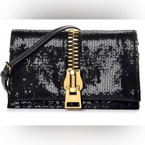 TOM FORD snake skin sequin mini bag